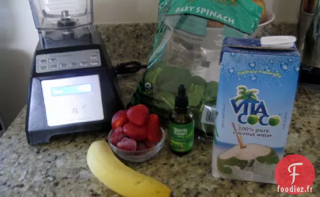 Smoothie Vert Coco-baies