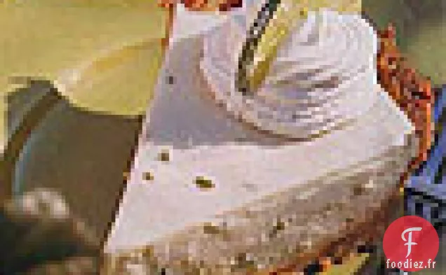 Tarte Glacée au Citron Vert et à la Noix de Coco avec Croûte de Macadamia et à la Noix de Coco