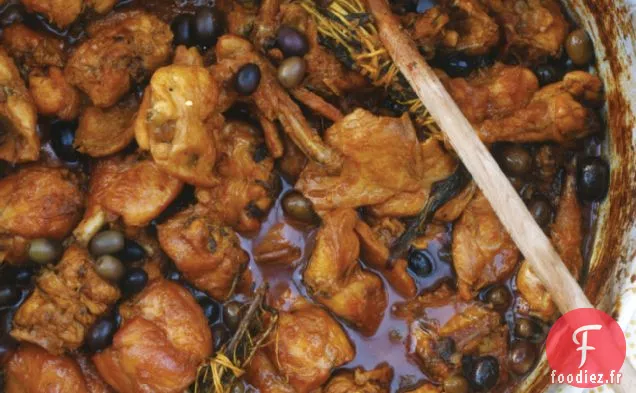 Ragoût de Lapin aux Olives et au Romarin