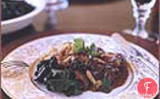 Veau Braisé aux Champignons Sauvages
