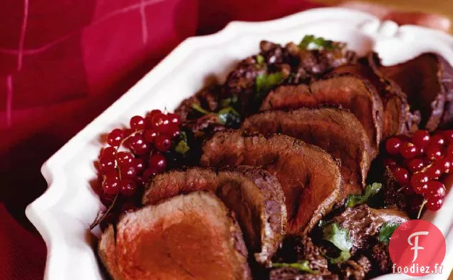 Filet de Bœuf Rôti à la Crème de Morilles