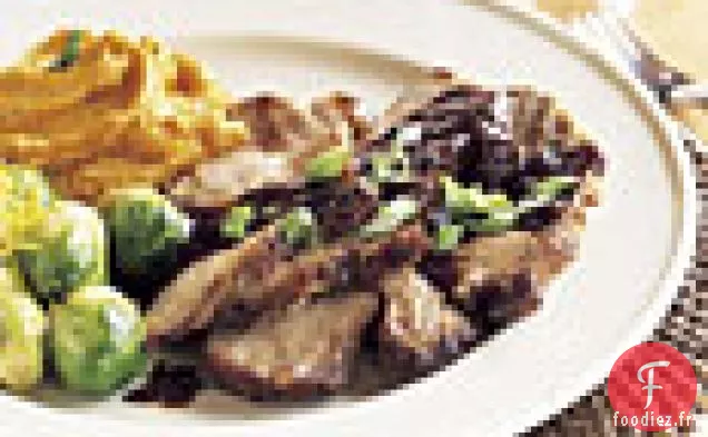 Rôti de Porc Hoisin Cuit Lentement aux Oignons Verts