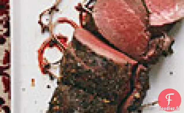 Filet de Bœuf aux Herbes à la Tomate Confite de Madère