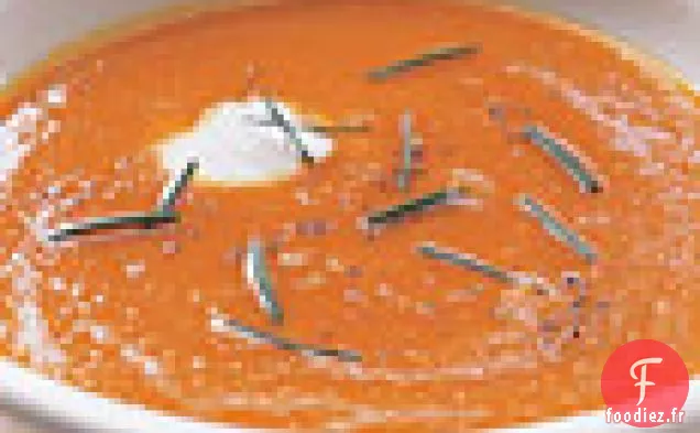 Soupe de Carottes Bio à l'Essence de Gingembre