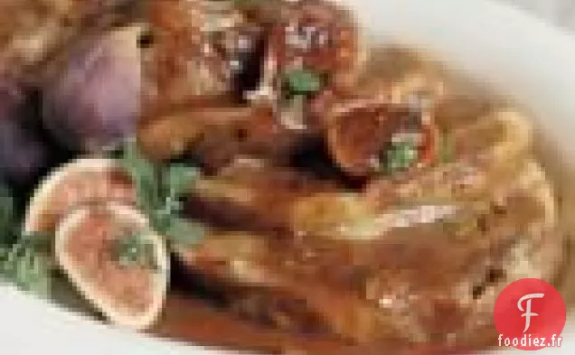 Épaule D'Agneau Braisée Aux Figues