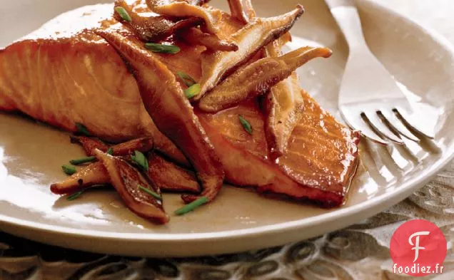 Saumon grillé au Shiitake Teriyaki