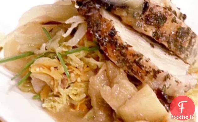 Salade de Chou de Savoie Chaude