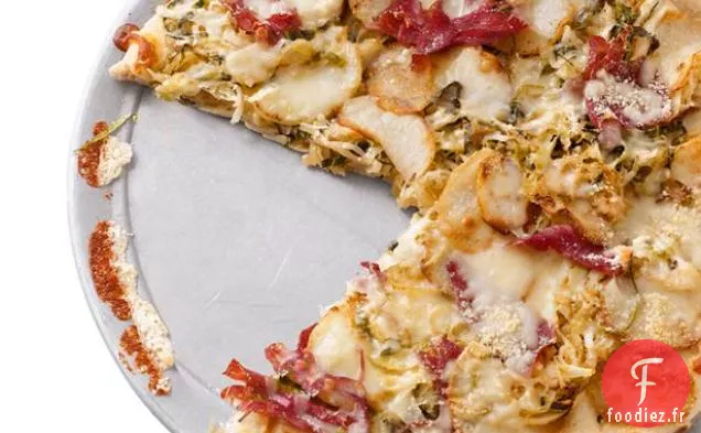 Pizza au Corned-Beef et au Chou