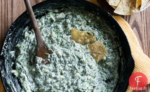 Recette de Trempette aux Épinards