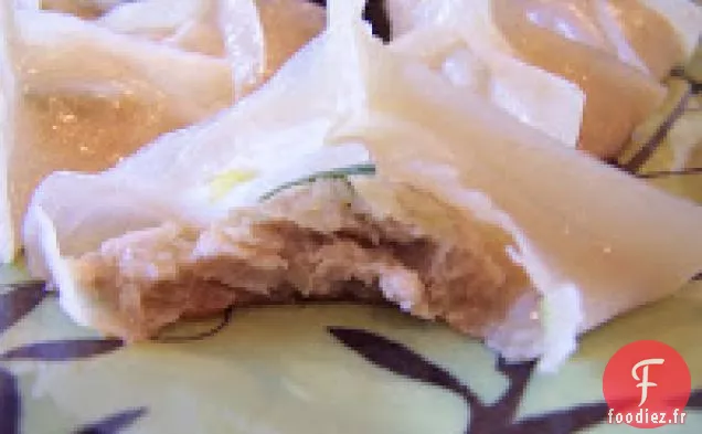 Potstickers Au Citron Et au Gingembre
