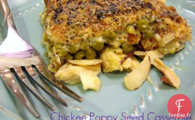 Casserole Croustillante de Graines de Pavot au Poulet de Carrie