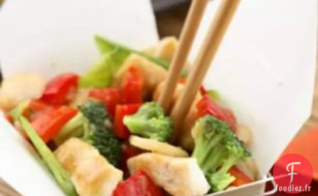 Poulet Aigre-Doux Au Riz Brun