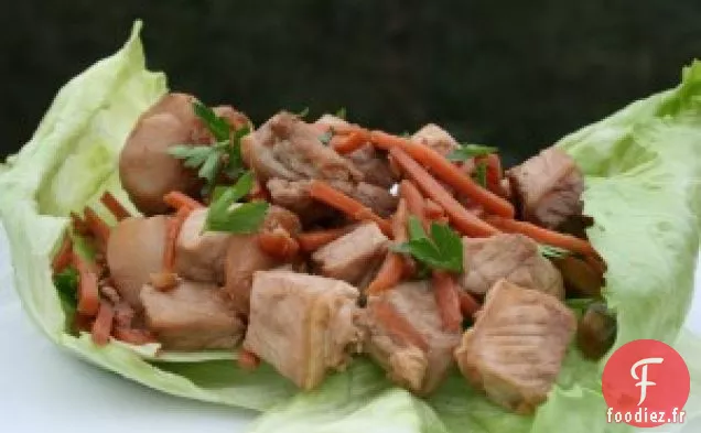 Wraps de Laitue de Porc