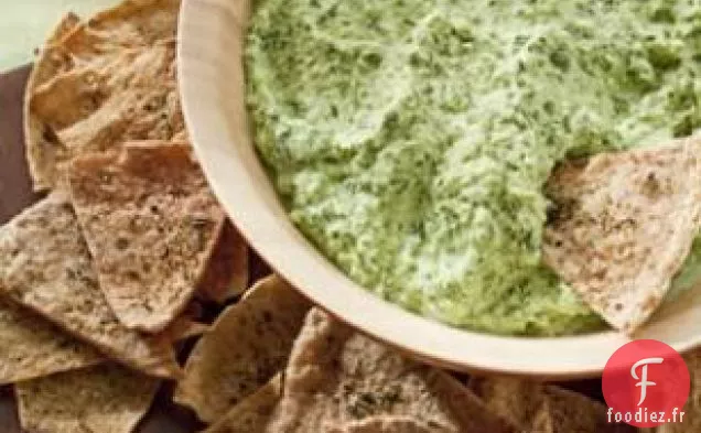 Trempette Crémeuse aux Épinards