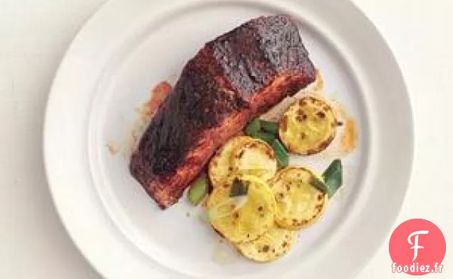 Recette De Saumon Avec Glaçage Au Piment Doux