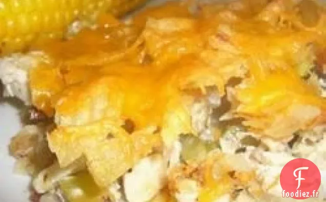 Casserole de Salade de Poulet Chaud