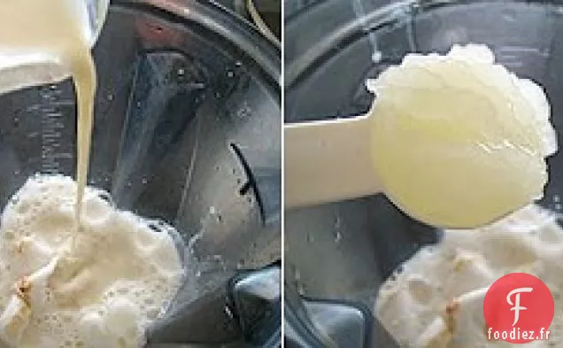 Crème Glacée à la Vanille crue sans produits laitiers