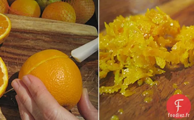 Crème Glacée à l'Orange Crue sans produits laitiers