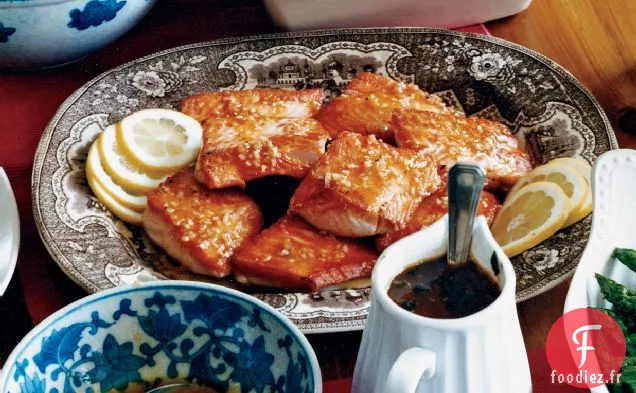 Saumon Poêlé à la Vinaigrette aux Agrumes