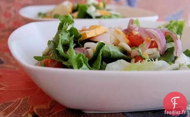 Salade d'Œufs Frits Épicés, Yam Kai Dow