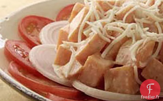 Salade d'Ignames et de Tomates