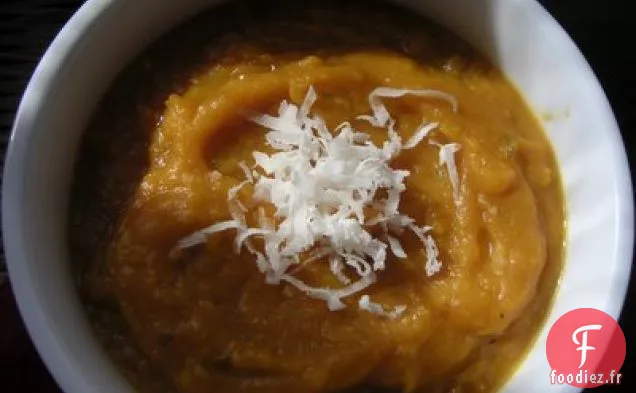 Soupe de Courge Jamaïcaine