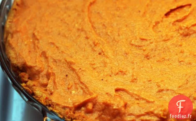 Tarte aux Patates Douces et au Fromage à la Crème