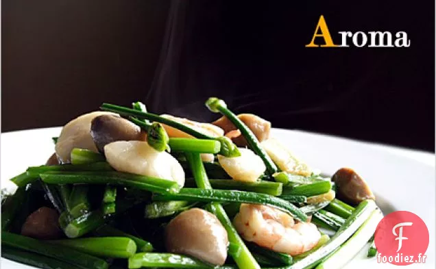 Bourgeons de Ciboulette sautés