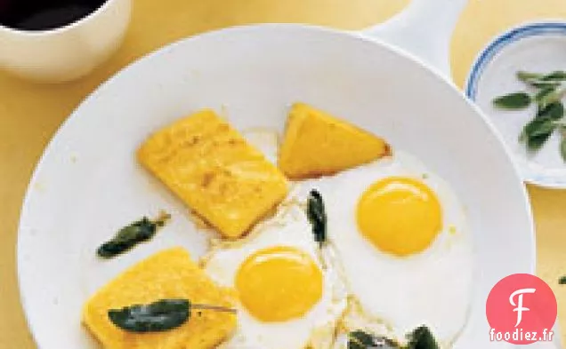 Polenta Frite, Œufs Et Sauge