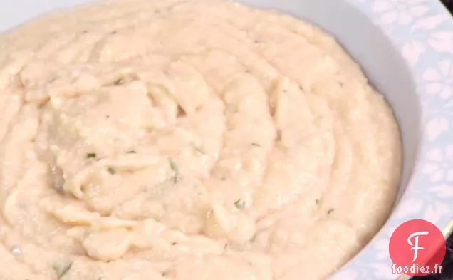 Gruau Crémeux aux Herbes de Mascarpone