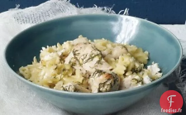 Poulet, Citron Et Aneth Avec Orzo
