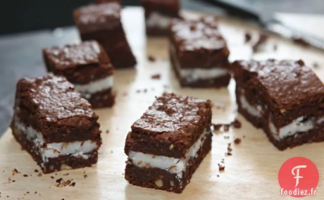 Brownies Au Chocolat Et à la Menthe