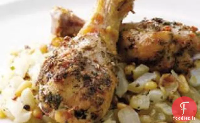 Poulet Rôti et Fenouil