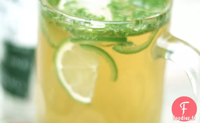 Brewski à la lime épicée et à la coriandre