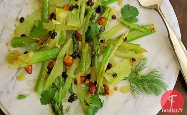 Fenouil Sauté Aux Amandes Et Aux Groseilles