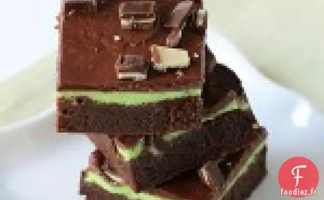 Brownies Au Chocolat Et à la Menthe