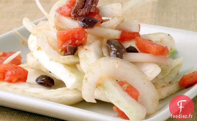 Fenouil à l'Oignon Doux en Vinaigrette à la Tomate