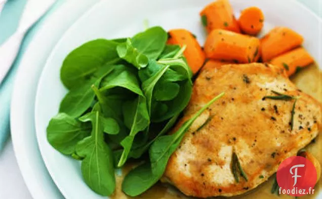 Poulet au Romarin et à l'Ail
