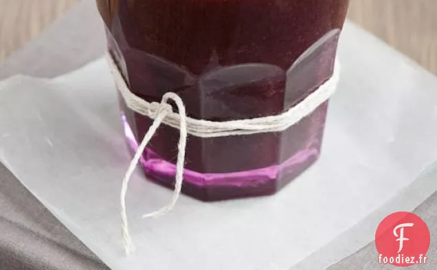 Smoothie aux bleuets et au basilic