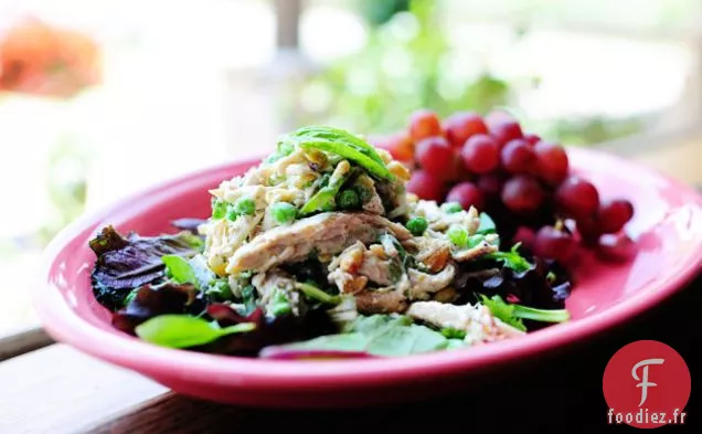 Salade de Poulet au Citron Et Basilic