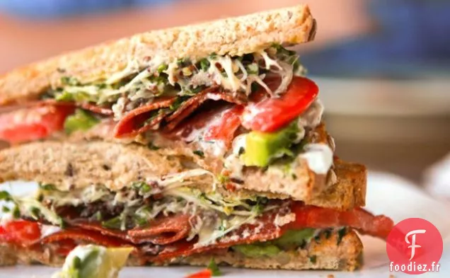 Blat À La Mayonnaise Citron-basilic