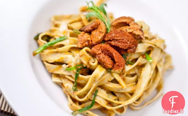 Tagliatelles À L'Estragon Au Beurre D'Oursin