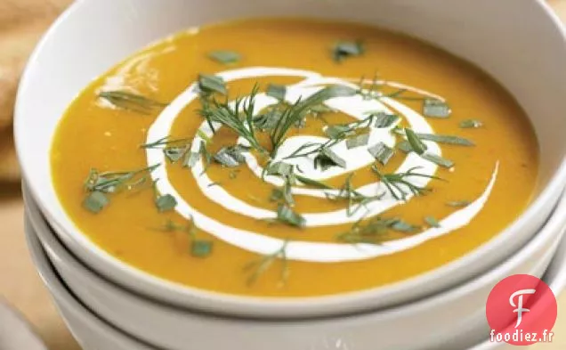Soupe de Carottes Aux Herbes