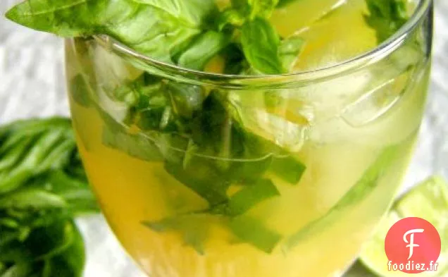Cocktail Ananas Basilic