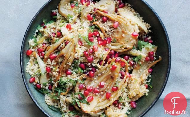 Salade De Quinoa, Fenouil Et Grenade