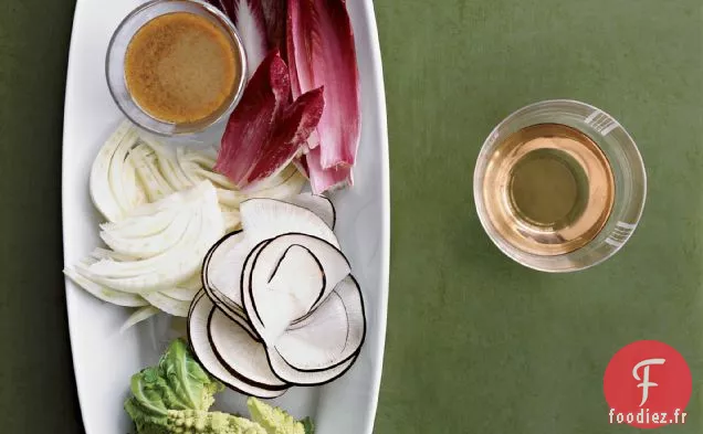 Anchoïade Crémeuse aux Crudités