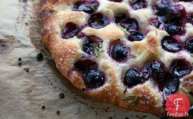 Focaccia de Raisin Concord
