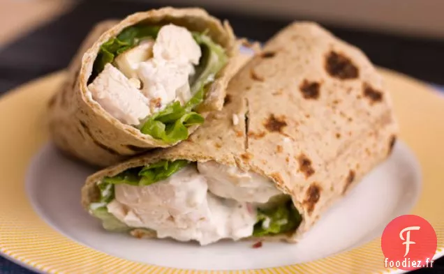 Enveloppement de Poulet Waldorf