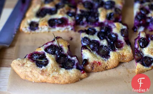 Focaccia De Raisin Au Romarin