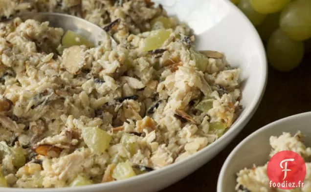 Poulet (ou Tofu!) et Salade de Riz Sauvage
